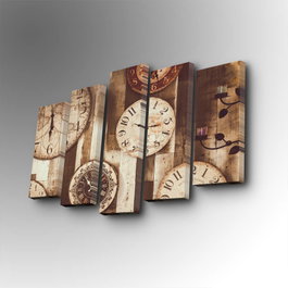 Wallity Cuadro Decorativo en Lienzo de 5 Piezas 5PUC-146